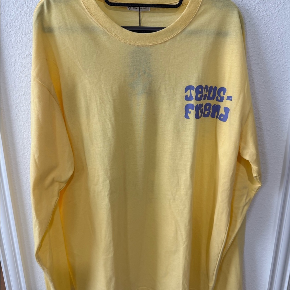 Yellow Long Sleeve Tee